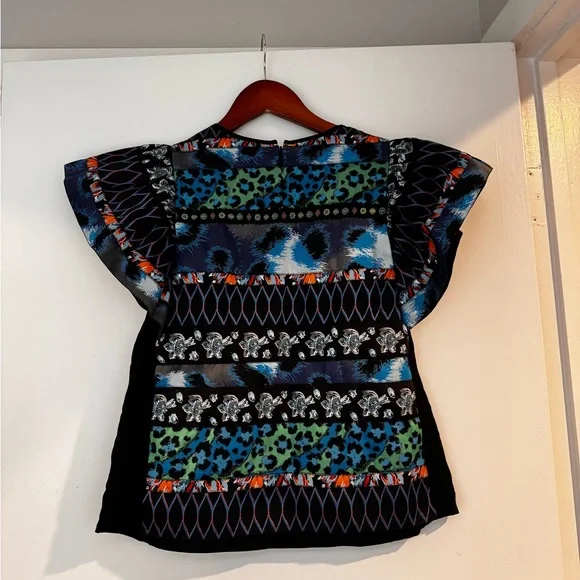 Colorful Patterned Top - Picture 4 of 5